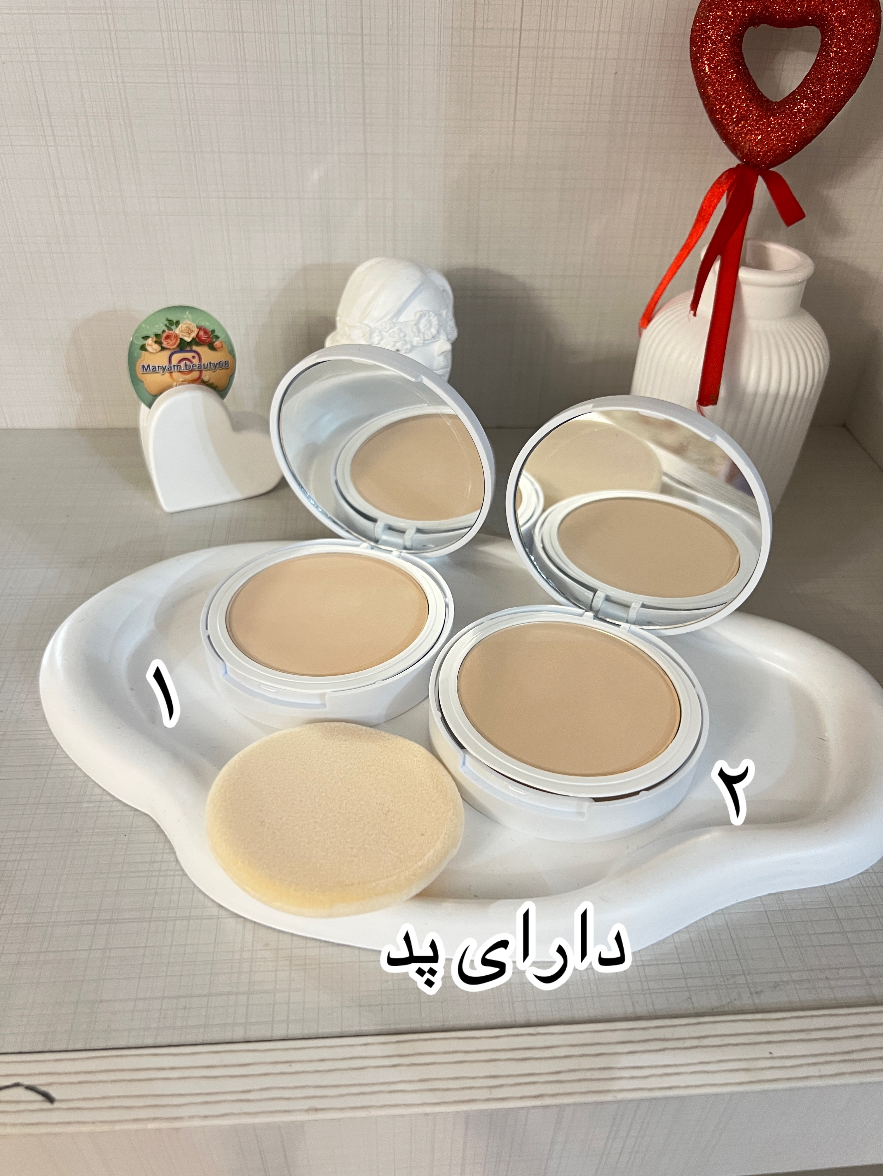 پنکک مات مدل Matte Powder وزن ۱۲ گرم