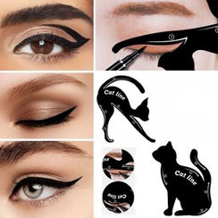 شابلون خط چشم گربه ای